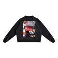 Essential Fleece Mock-Neck Crew Sweatshirt