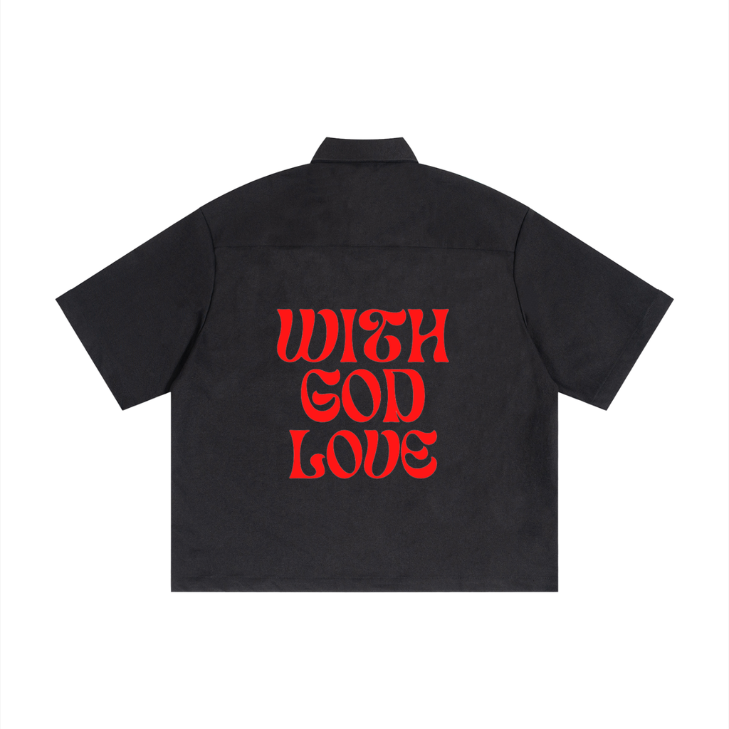 Unisex Boxy Heavyweight Short Sleeve Shirt